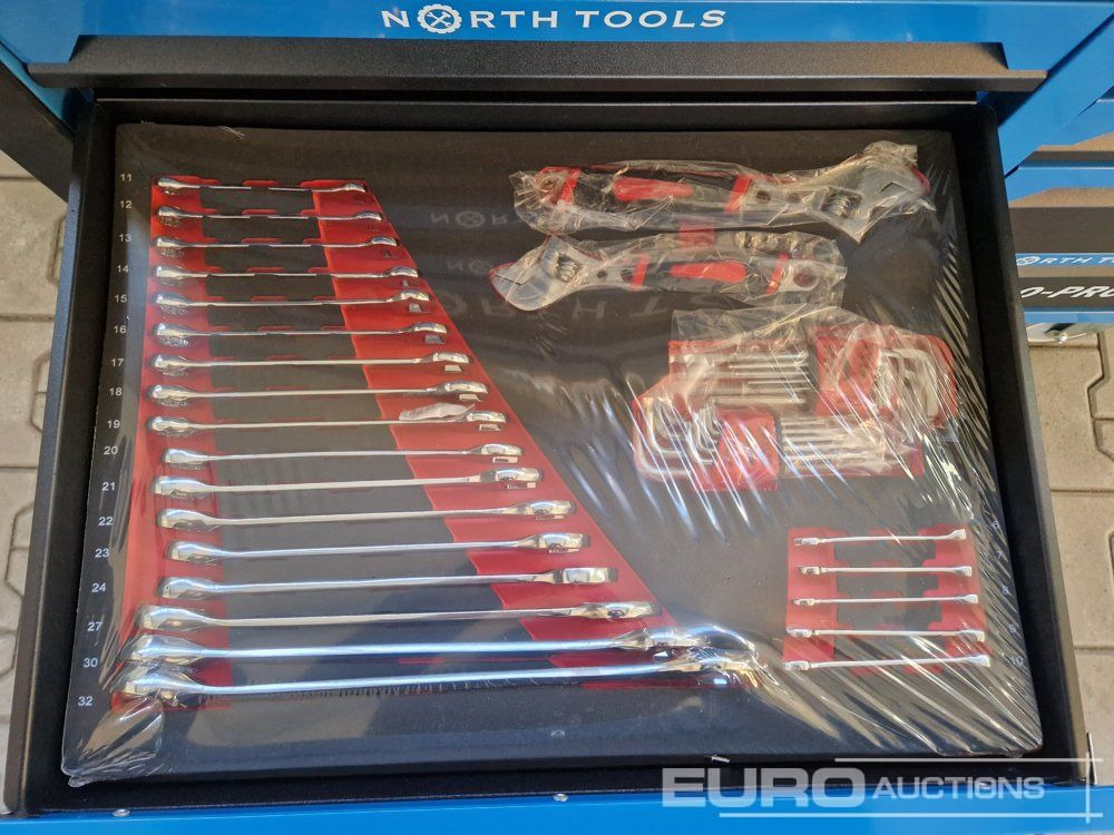 Construction equipment Unused NORTH-TOOL JUMBO-PRO 12 Drawer Tool Cabinet,  Professional Tools: picture 8