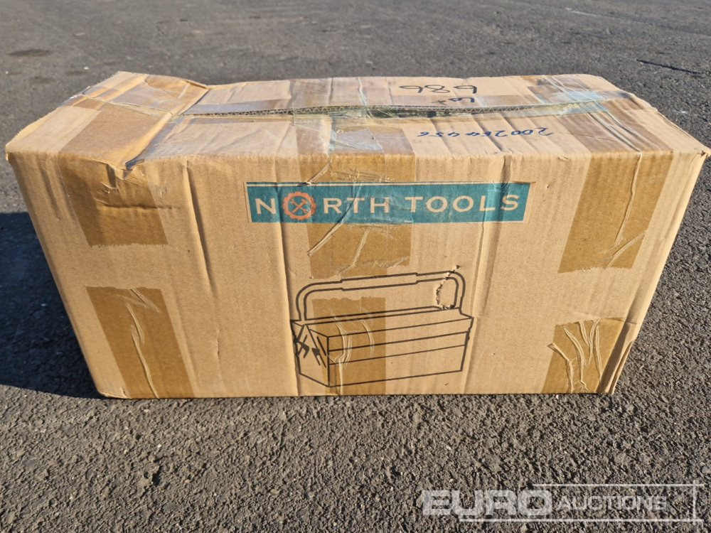 Unused North Tools Tool Box, 85Pcs. Tools - Construction equipment: picture 2 Unused North Tools Tool Box, 85Pcs. Tools - Construction equipment: picture 2