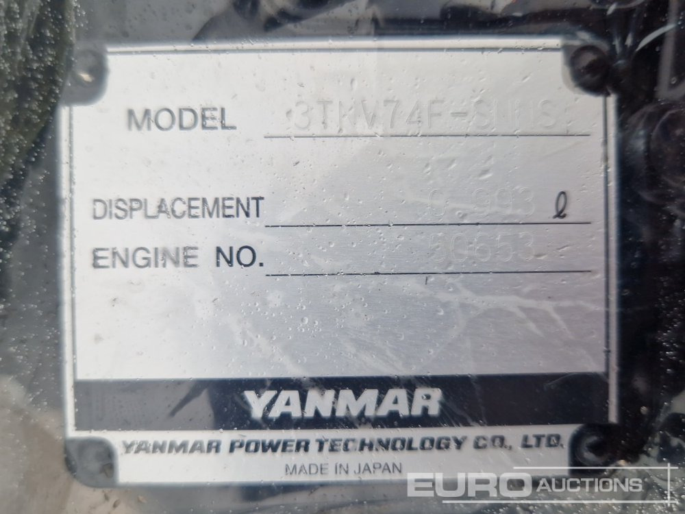 Engine Unused Yanmar 3TNV74F-SNNS: picture 11