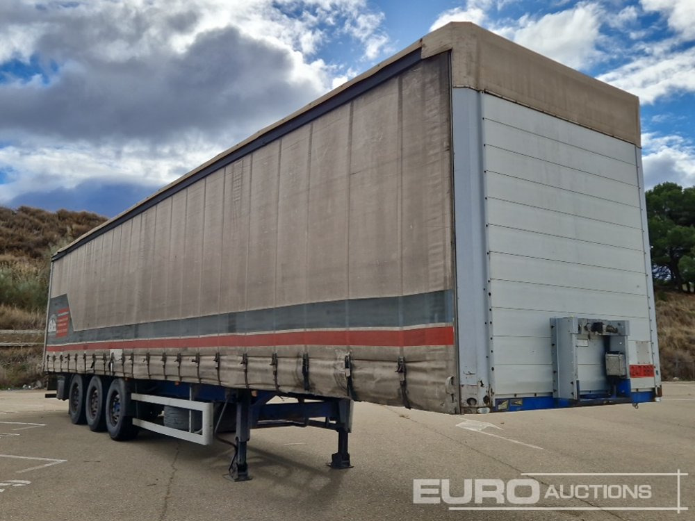 2001 Trailer Profi PRSH24 3 Axle Cuartainsider Trailer (Spanish Reg Docs Available / Documentación Española Disponible) - Curtainsider semi-trailer: picture 2 2001 Trailer Profi PRSH24 3 Axle Cuartainsider Trailer (Spanish Reg Docs Available / Documentación Española Disponible) - Curtainsider semi-trailer: picture 2