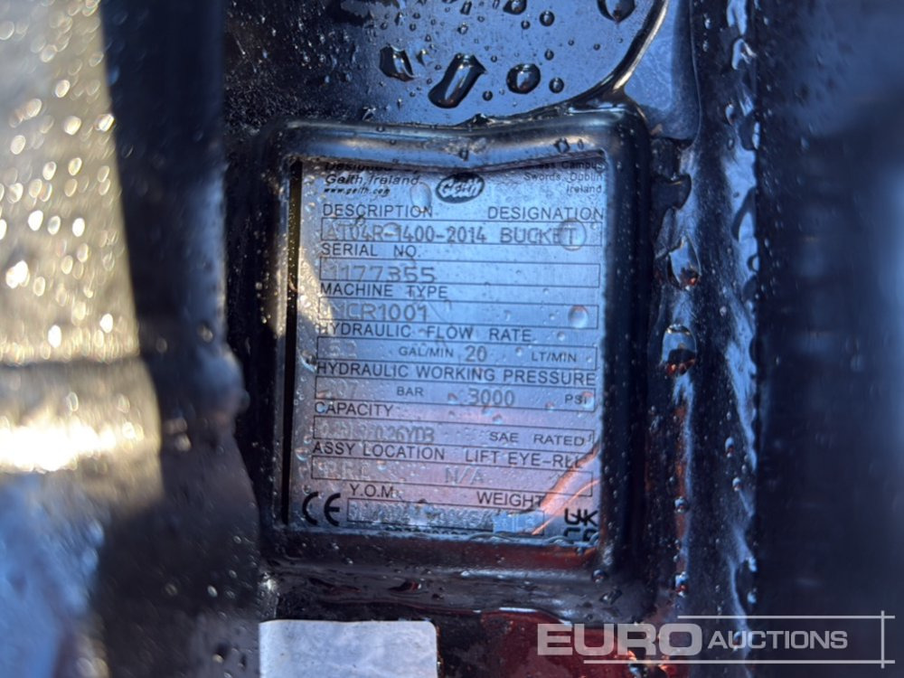2024 Geith AT04R-1400-2014 - Bucket: picture 5 2024 Geith AT04R-1400-2014 - Bucket: picture 5