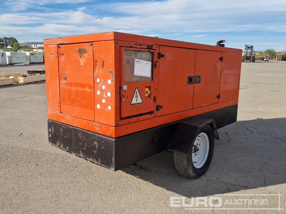 Himoinsa 100 KvA Single Axle Generator (Copy of Declaration of Conformity Available / Copia de CE Disponible) - Generator set: picture 2 Himoinsa 100 KvA Single Axle Generator (Copy of Declaration of Conformity Available / Copia de CE Disponible) - Generator set: picture 2