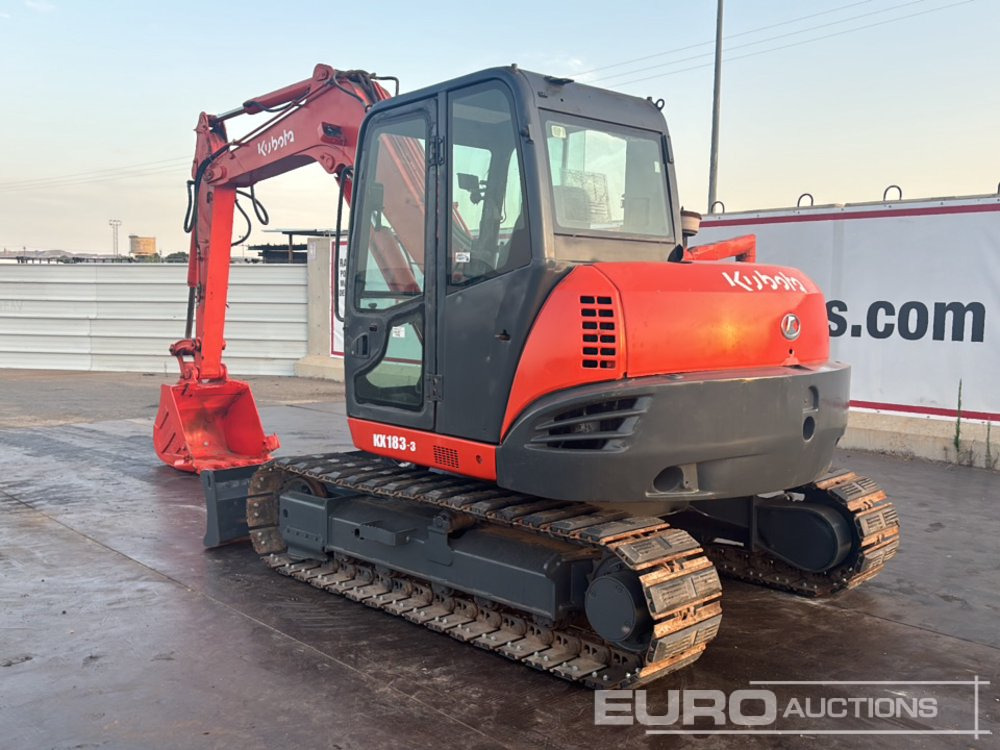 Kubota KX183-3 - Mini excavator: picture 3 Kubota KX183-3 - Mini excavator: picture 3