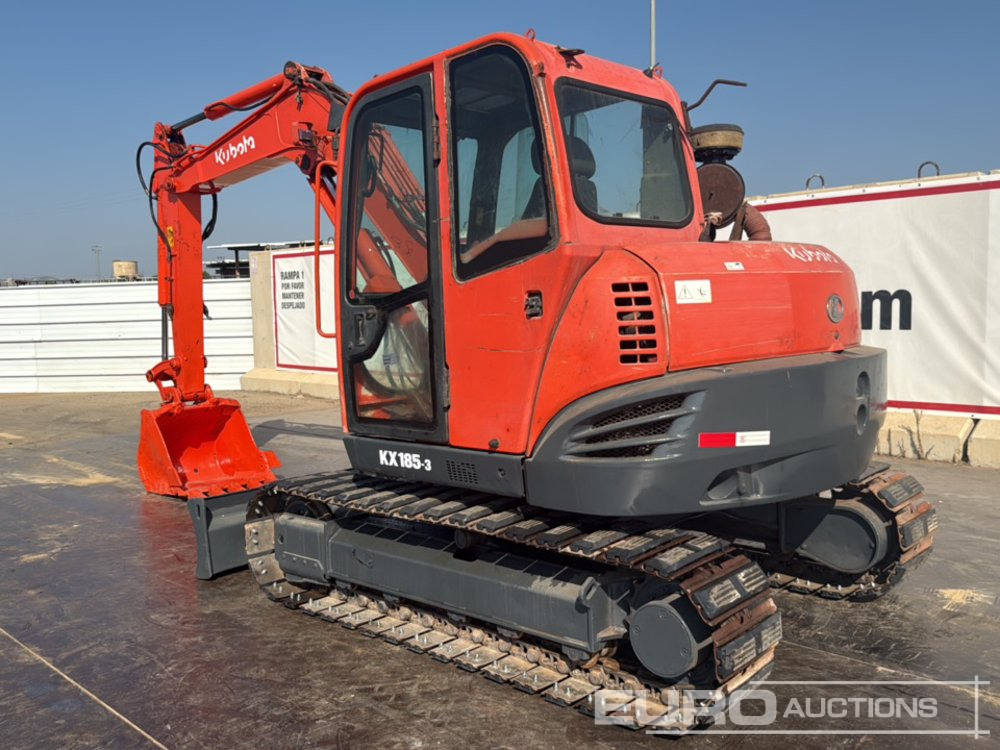 Kubota KX185-3 - Mini excavator: picture 3 Kubota KX185-3 - Mini excavator: picture 3