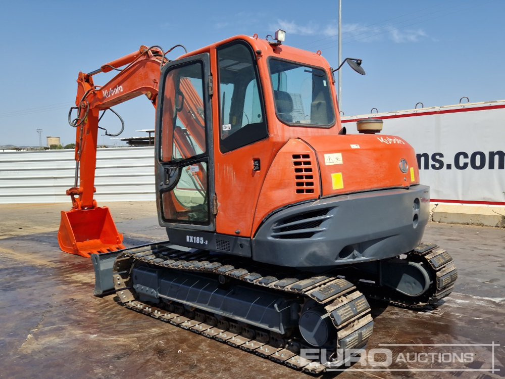 Kubota KX185-3 - Mini excavator: picture 3 Kubota KX185-3 - Mini excavator: picture 3