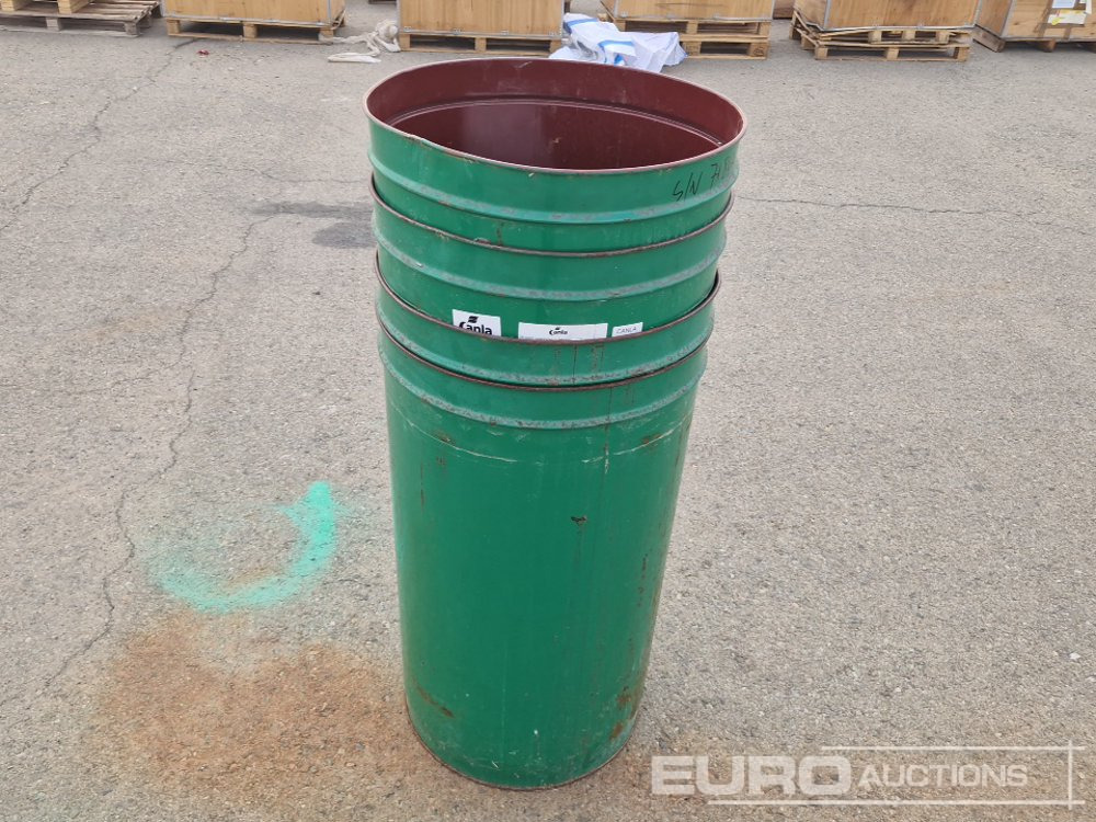 Metal Barrel (4 of) - Construction equipment: picture 1 Metal Barrel (4 of) - Construction equipment: picture 1
