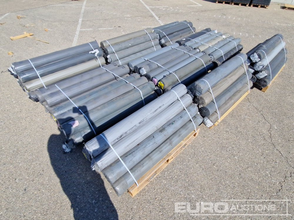 Pallet of 50m Rolls Coated PVC Vinyl (96 of) - Construction equipment: picture 2 Pallet of 50m Rolls Coated PVC Vinyl (96 of) - Construction equipment: picture 2
