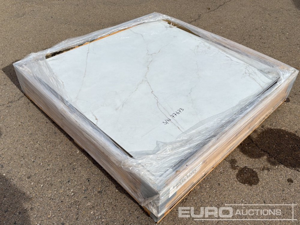 Pallet of Tiles 1,60 x 1,60m (20 Pieces 51.2m2) - Construction equipment: picture 1 Pallet of Tiles 1,60 x 1,60m (20 Pieces 51.2m2) - Construction equipment: picture 1
