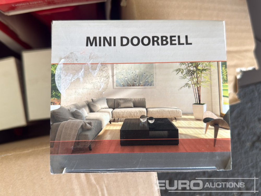 Construction equipment Pallet of Toaster (2 of), Steam Iron, Aluminium Express Coffee Maker, Milk Frother, Mini Doorbell , Hand Blender: picture 7