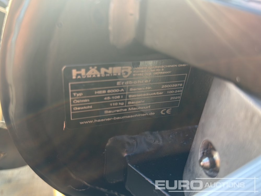 Unused 2025 Häner HEB6000A - Hydraulic hammer: picture 5 Unused 2025 Häner HEB6000A - Hydraulic hammer: picture 5