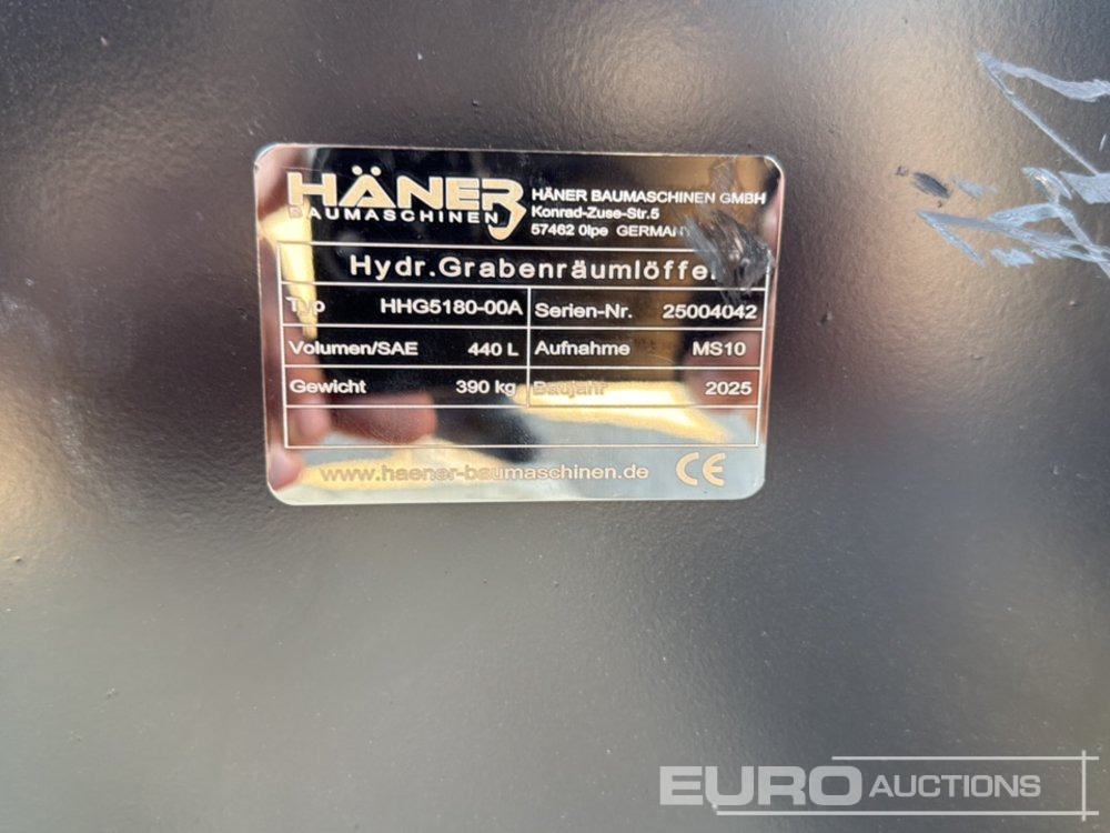 Unused 2025 Häner HHG5180-00A - Bucket: picture 5 Unused 2025 Häner HHG5180-00A - Bucket: picture 5