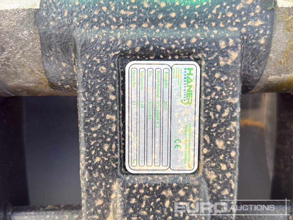 Unused 2025 Häner HTL360-Morin-M2 - Bucket: picture 5 Unused 2025 Häner HTL360-Morin-M2 - Bucket: picture 5