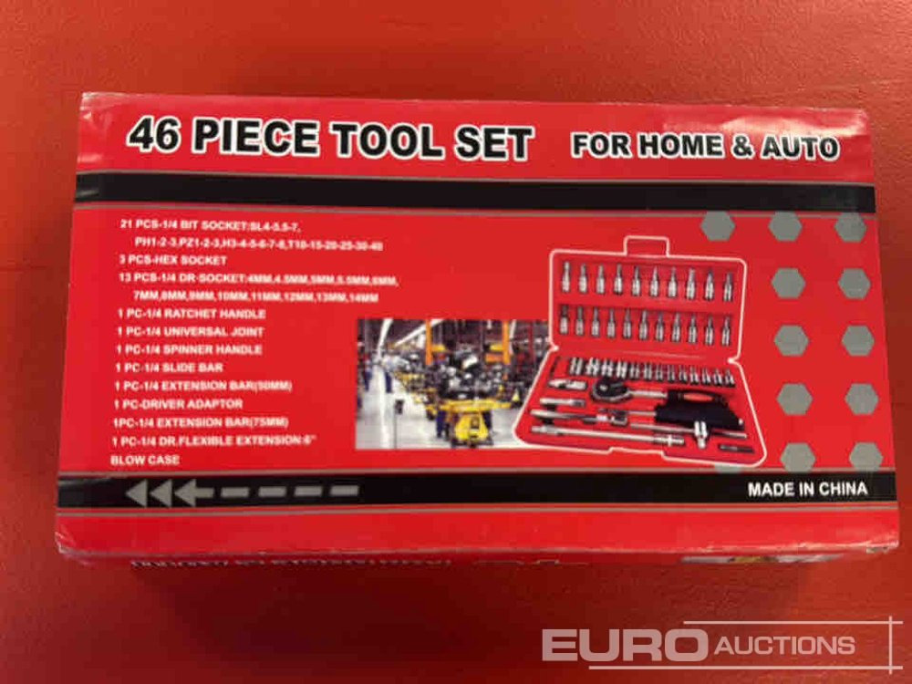 Unused 46pc Wrench Set / Set de Llaves - Workshop equipment: picture 2 Unused 46pc Wrench Set / Set de Llaves - Workshop equipment: picture 2