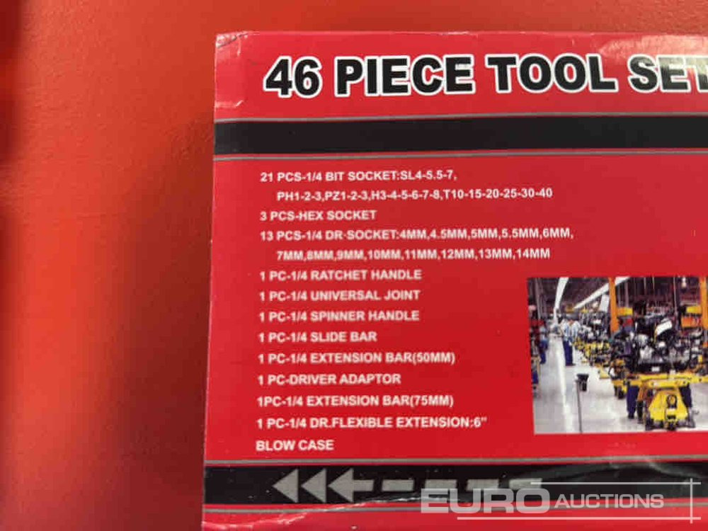 Unused 46pc Wrench Set / Set de Llaves - Workshop equipment: picture 3 Unused 46pc Wrench Set / Set de Llaves - Workshop equipment: picture 3
