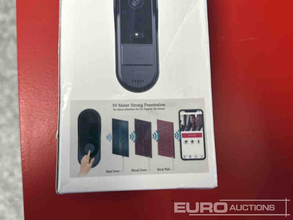 Unused WIFI Camera Doorbell With HD Video Intercom, Smart Automatic Detection, Night Vision, 2 Way Audio Wireless - Workshop equipment: picture 5 Unused WIFI Camera Doorbell With HD Video Intercom, Smart Automatic Detection, Night Vision, 2 Way Audio Wireless - Workshop equipment: picture 5