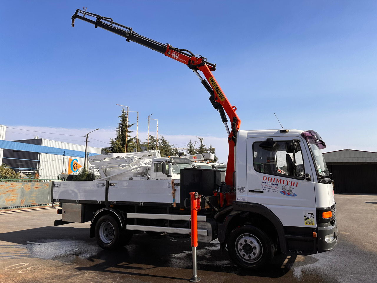 Camion bénne Mercedes Benz MP1 CR-092-BP - Tipper, Crane truck: picture 3 Camion bénne Mercedes Benz MP1 CR-092-BP - Tipper, Crane truck: picture 3