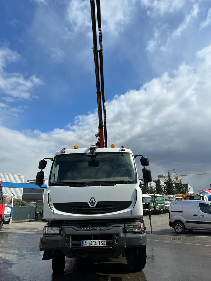Camion grue Renault 410 AL-454-TS - Dropside/ Flatbed truck, Crane truck: picture 1 Camion grue Renault 410 AL-454-TS - Dropside/ Flatbed truck, Crane truck: picture 1