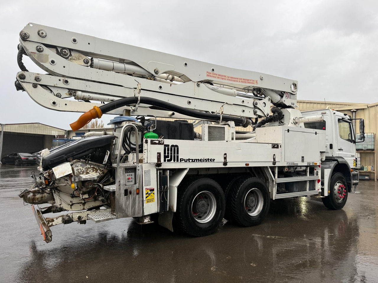 Camion pompe à béton 816-EQD-91 - Concrete pump truck: picture 5 Camion pompe à béton 816-EQD-91 - Concrete pump truck: picture 5