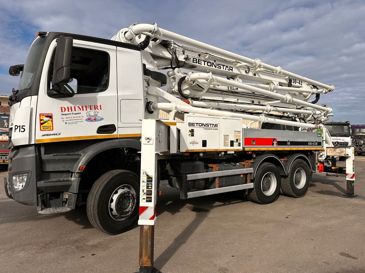 Mercedes-Benz Arocs 2640 - Concrete pump truck: picture 1 Mercedes-Benz Arocs 2640 - Concrete pump truck: picture 1