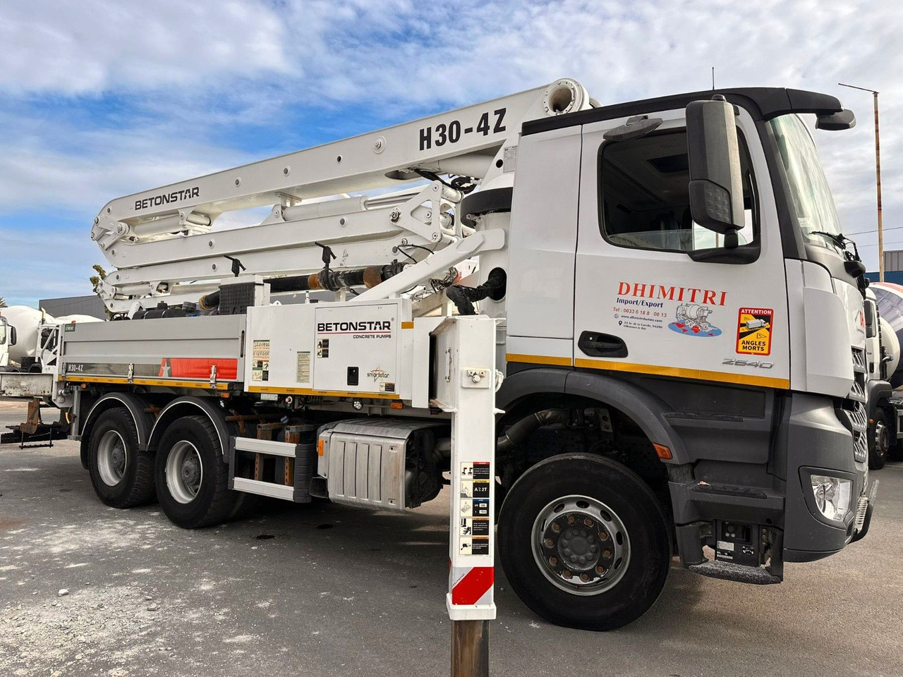 Mercedes-Benz Arocs 2640 - Concrete pump truck: picture 2 Mercedes-Benz Arocs 2640 - Concrete pump truck: picture 2