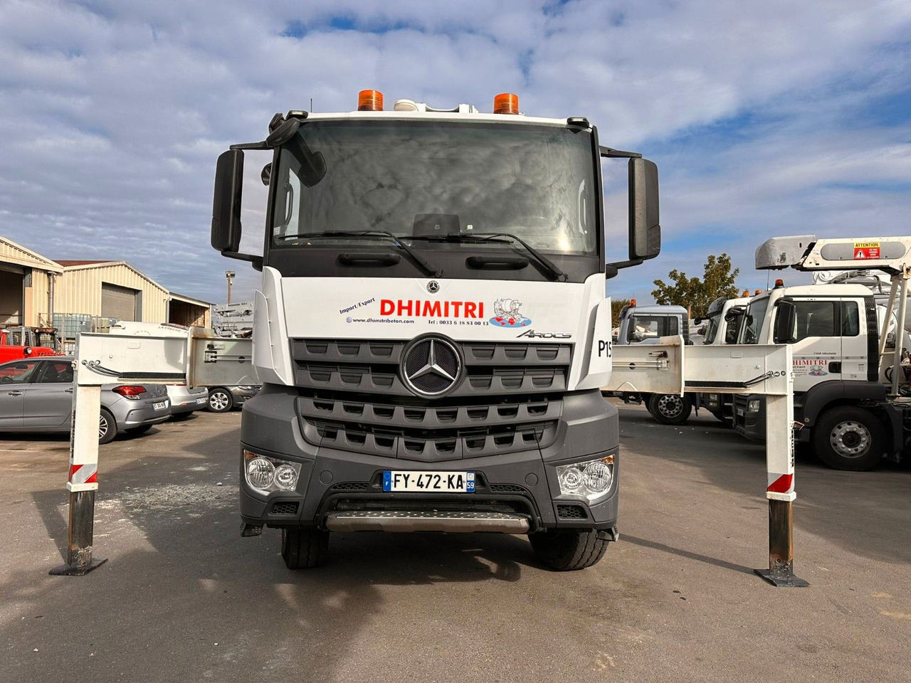 Mercedes-Benz Arocs 2640 - Concrete pump truck: picture 3 Mercedes-Benz Arocs 2640 - Concrete pump truck: picture 3