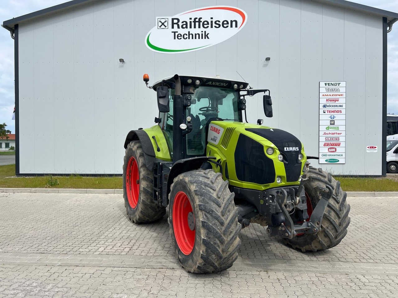 Claas Axion 870 CMatic - Farm tractor: picture 1 Claas Axion 870 CMatic - Farm tractor: picture 1