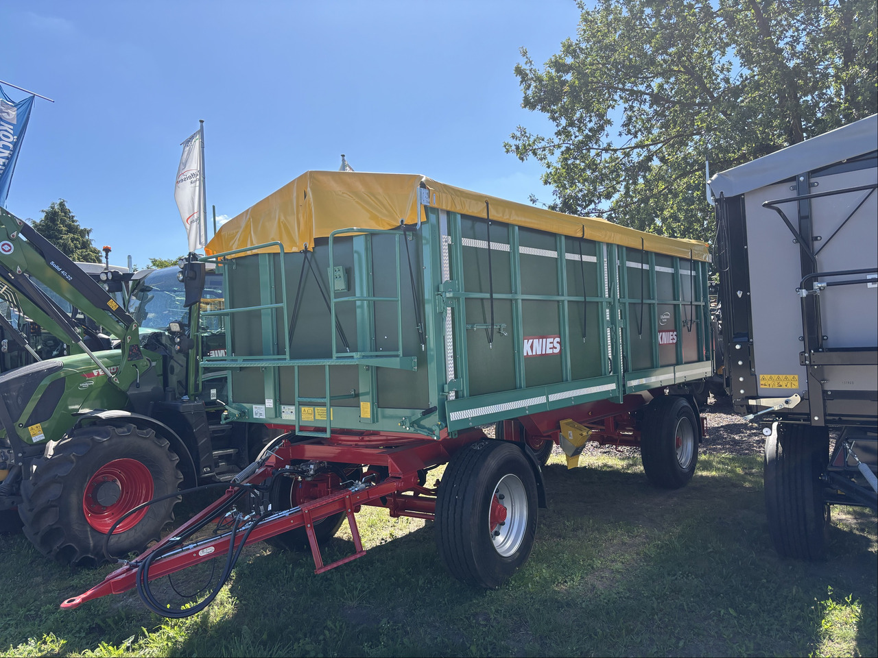 Knies KD 180 Zweiachs Dreiseitenkipp - Tipper: picture 1 Knies KD 180 Zweiachs Dreiseitenkipp - Tipper: picture 1