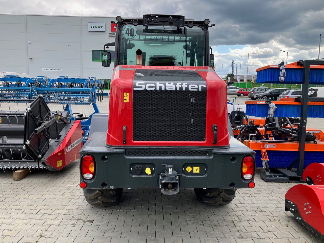 Schäffer Teleradlader Typ 8620 T-2 - Loader: picture 2 Schäffer Teleradlader Typ 8620 T-2 - Loader: picture 2