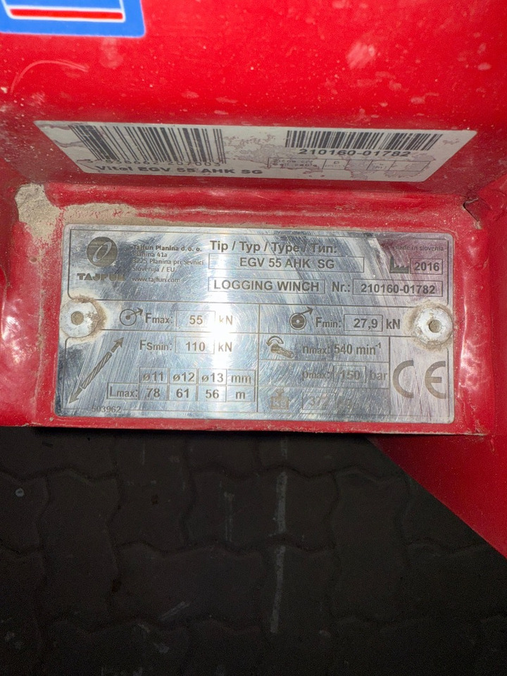 Taifun Seilwinde mit Teleskopausschub - Crane: picture 4 Taifun Seilwinde mit Teleskopausschub - Crane: picture 4