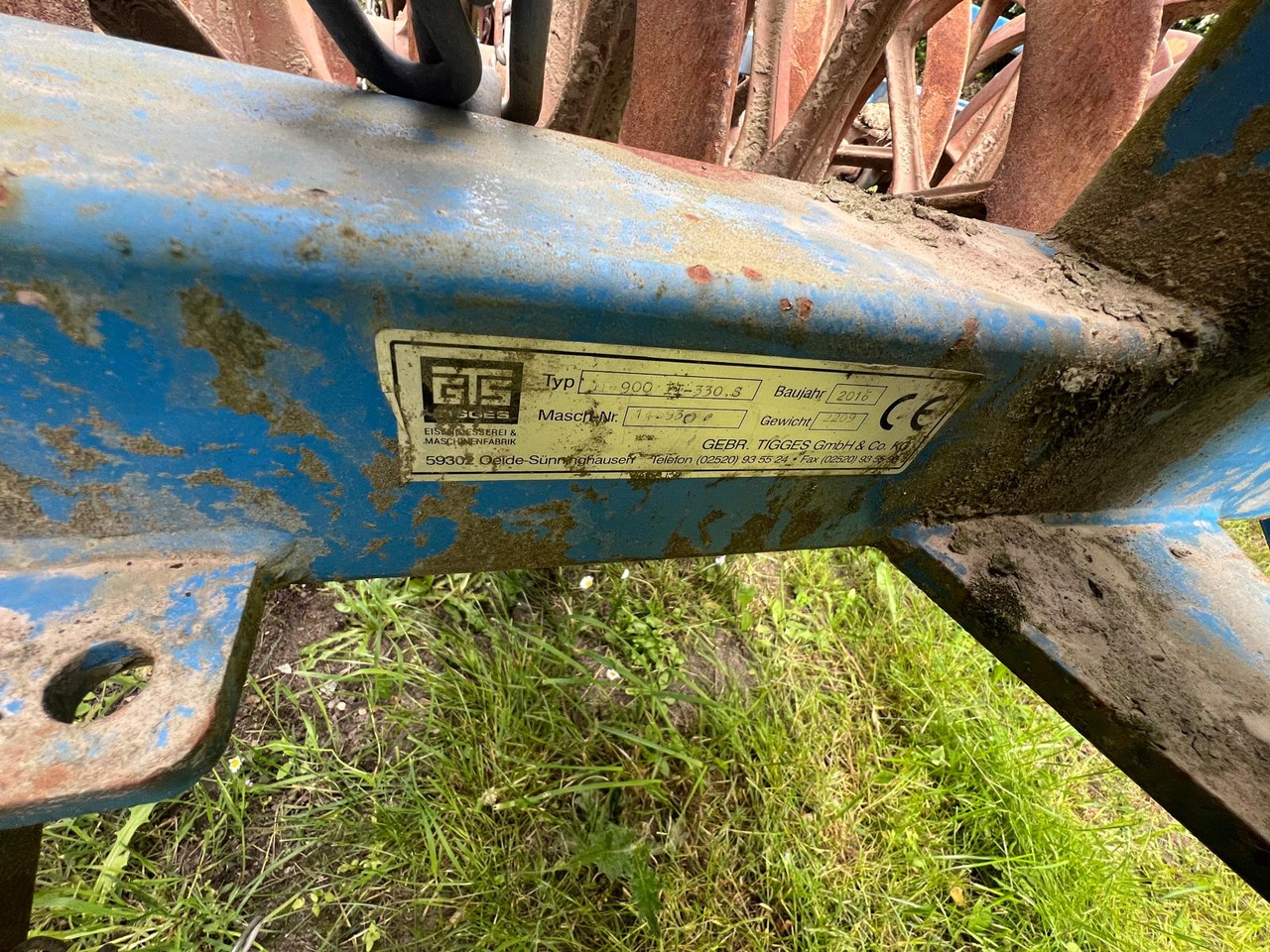 Tigges DP 900 - 330 - Farm roller: picture 2 Tigges DP 900 - 330 - Farm roller: picture 2