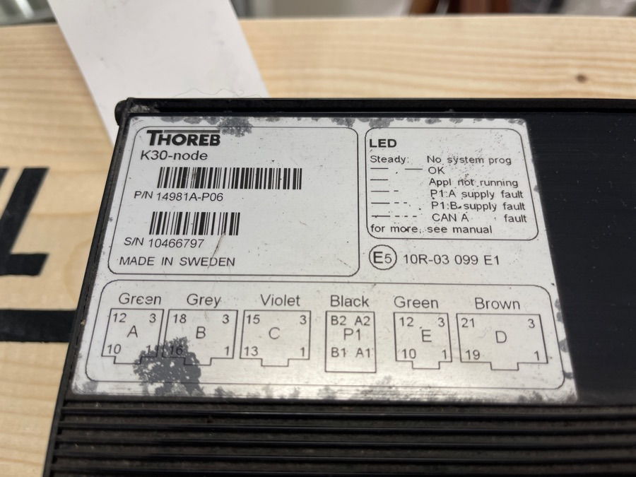 THOREB K30-NODE - Electrical system for Truck: picture 2 THOREB K30-NODE - Electrical system for Truck: picture 2