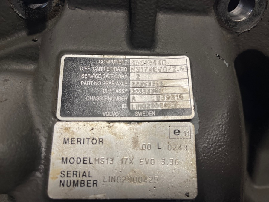 VOLVO DIFF RSS1344D - 2.64 // 22353364 - Differential gear for Truck: picture 3 VOLVO DIFF RSS1344D - 2.64 // 22353364 - Differential gear for Truck: picture 3