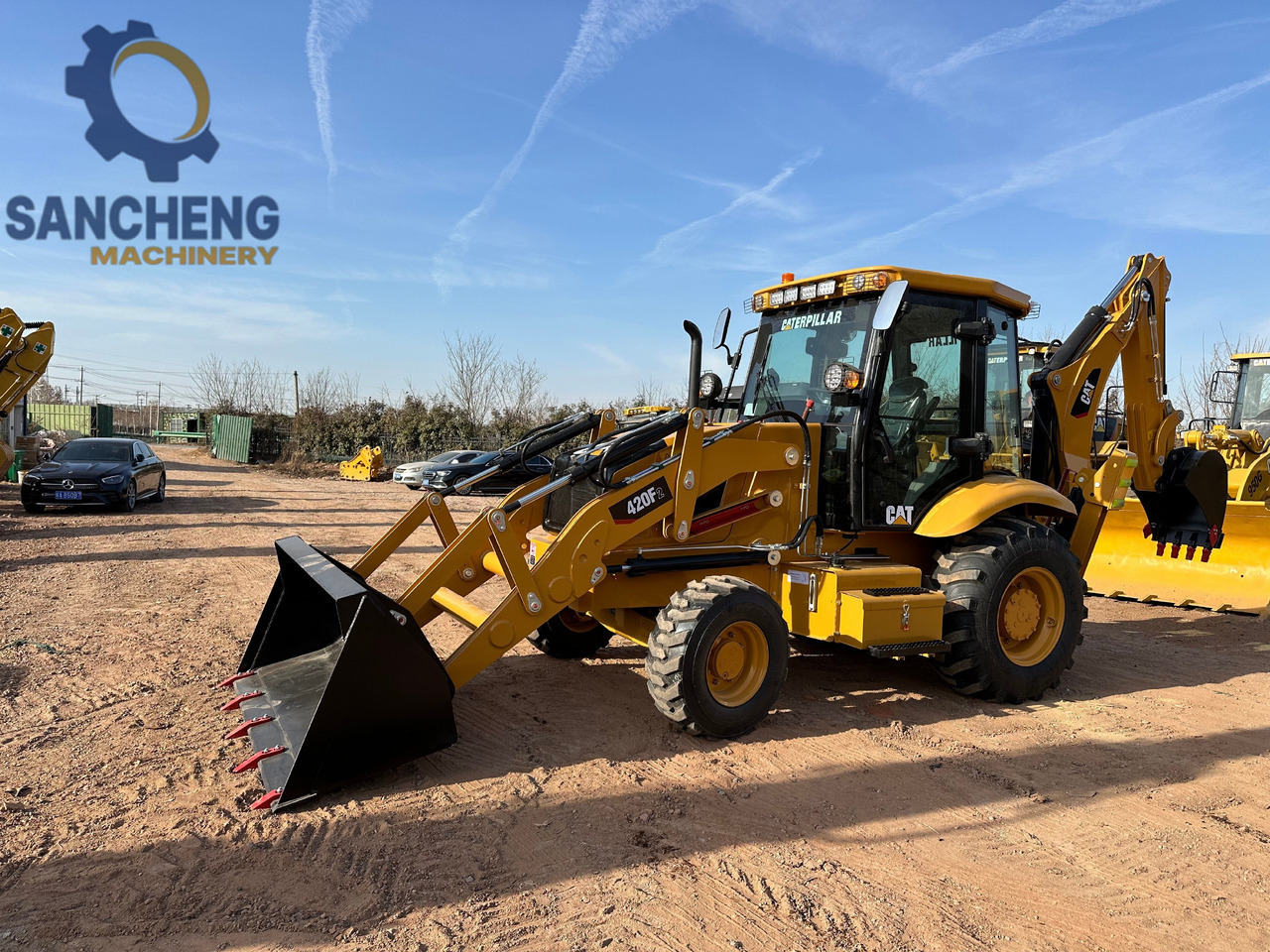 CATERPILLAR 420F2 backhoe loader - Backhoe loader: picture 1 CATERPILLAR 420F2 backhoe loader - Backhoe loader: picture 1