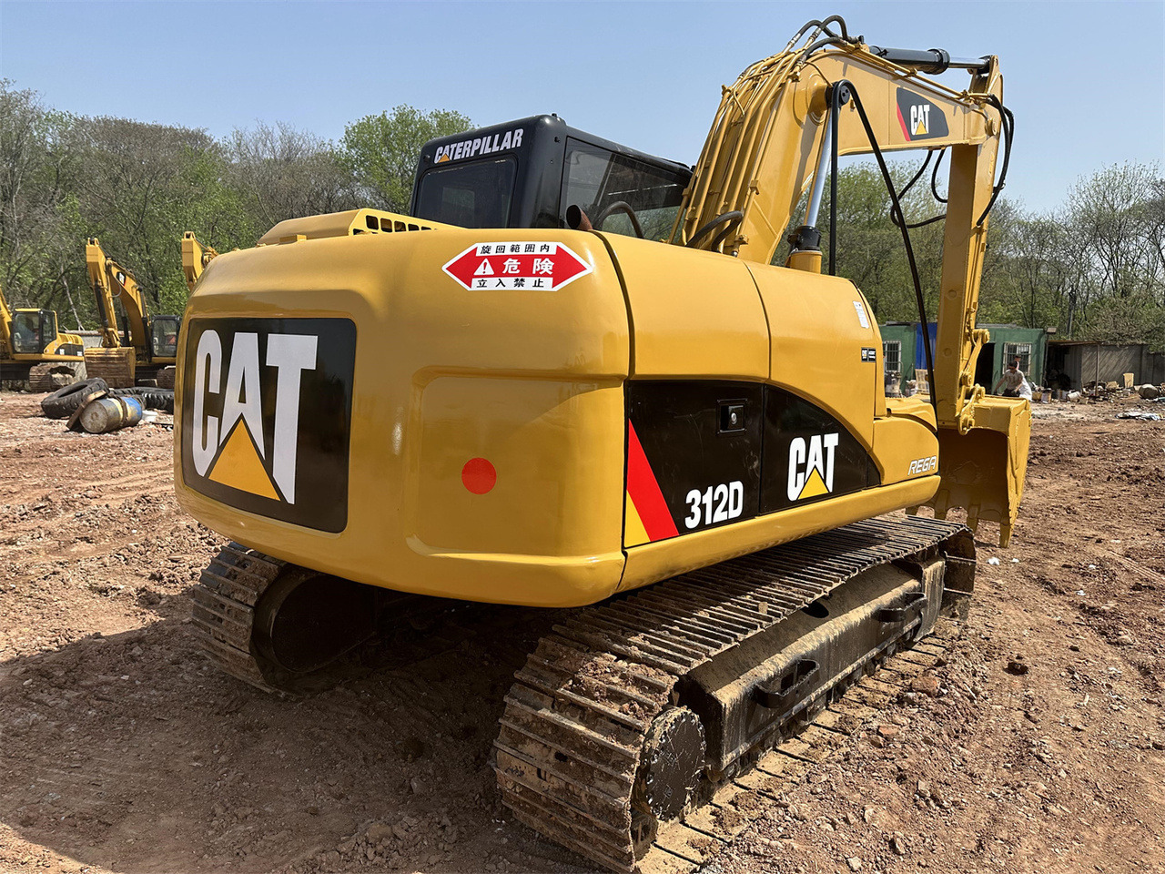 Caterpillar 312D - Mini excavator: picture 2 Caterpillar 312D - Mini excavator: picture 2