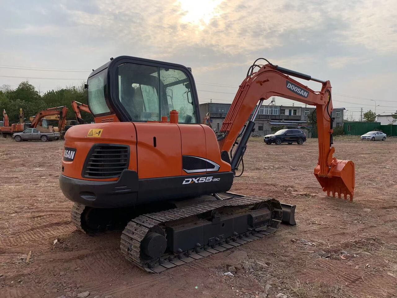 DOOSAN DX55 - Excavator: picture 5 DOOSAN DX55 - Excavator: picture 5