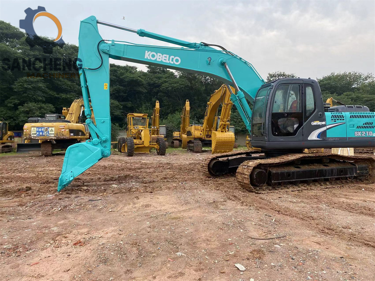 KOBELCO SK210LC-8 - Crawler excavator: picture 3 KOBELCO SK210LC-8 - Crawler excavator: picture 3