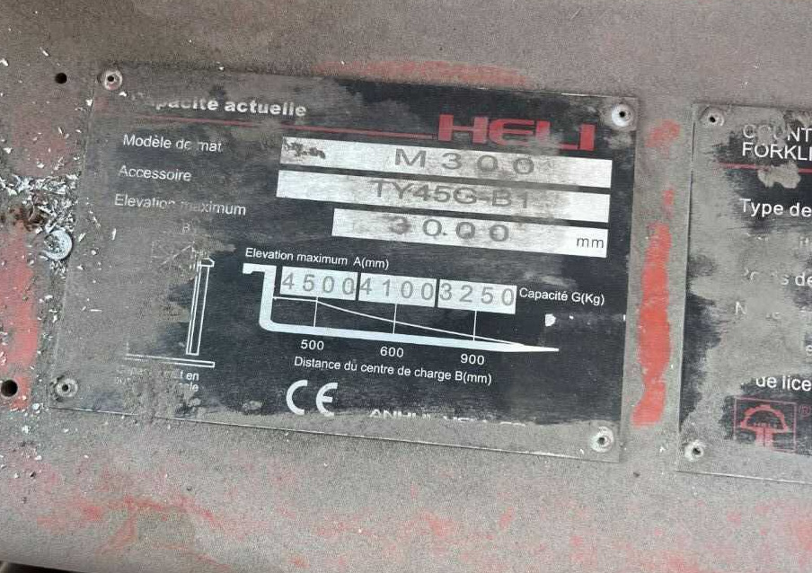 Heli CPYD50 - LPG forklift: picture 5 Heli CPYD50 - LPG forklift: picture 5
