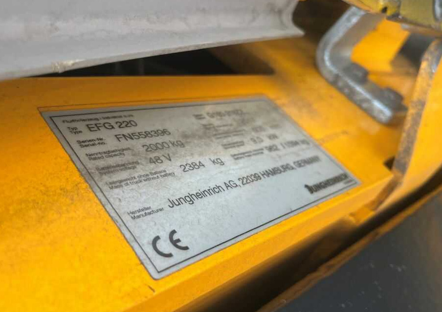 Jungheinrich EFG220 - Electric forklift: picture 5 Jungheinrich EFG220 - Electric forklift: picture 5