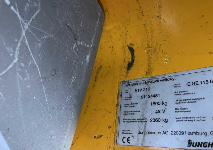 Jungheinrich ETV216 - Reach truck: picture 2 Jungheinrich ETV216 - Reach truck: picture 2