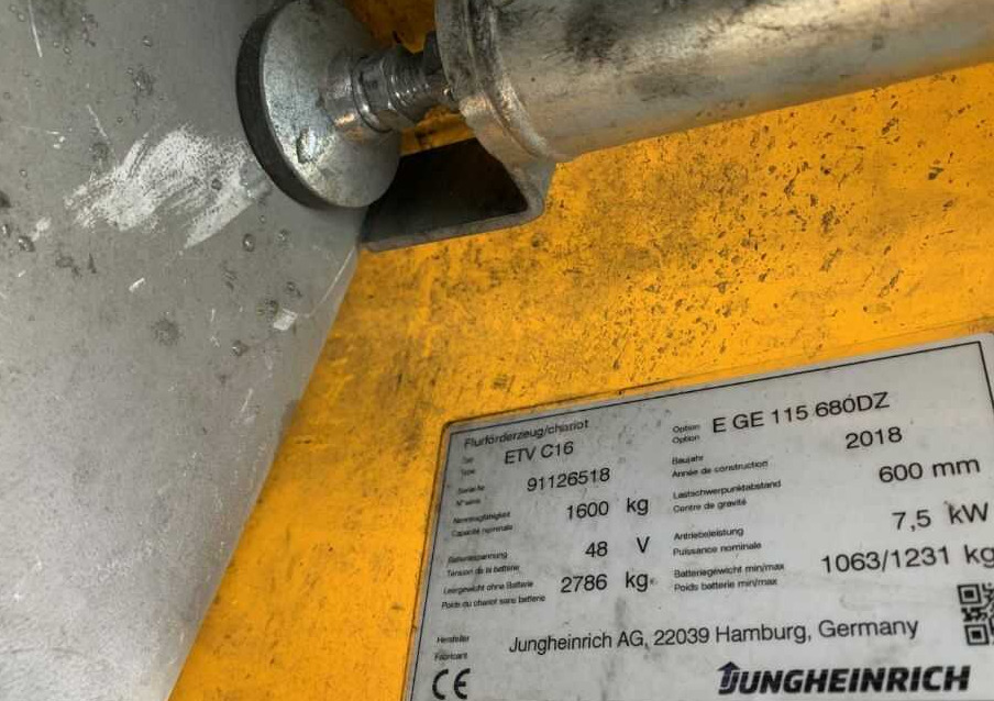 Jungheinrich ETVC16 - Reach truck: picture 4 Jungheinrich ETVC16 - Reach truck: picture 4