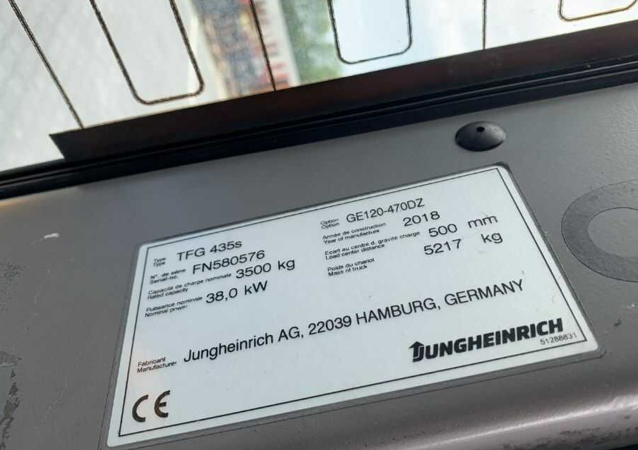 Jungheinrich TFG435s - LPG forklift: picture 4 Jungheinrich TFG435s - LPG forklift: picture 4