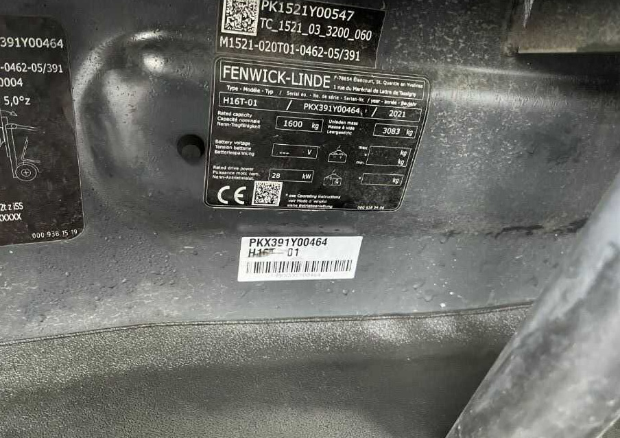 Linde H16T-01 - LPG forklift: picture 4 Linde H16T-01 - LPG forklift: picture 4