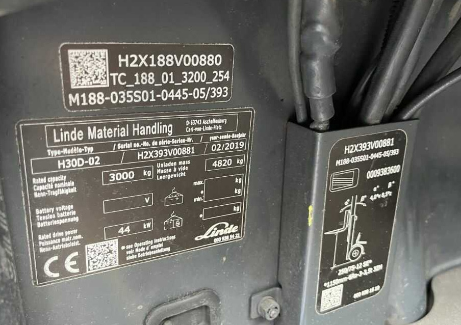 Linde H30D-02 - Diesel forklift: picture 4 Linde H30D-02 - Diesel forklift: picture 4