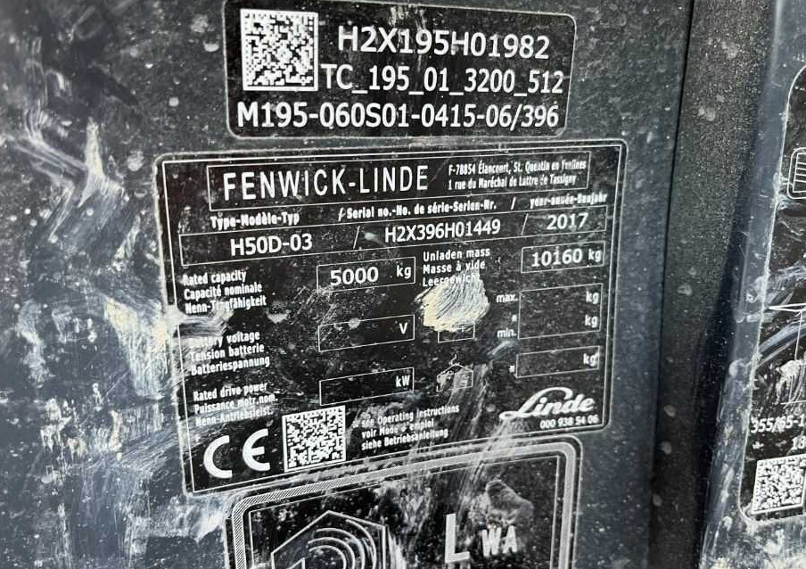 Linde H50D-02 - Diesel forklift: picture 4 Linde H50D-02 - Diesel forklift: picture 4