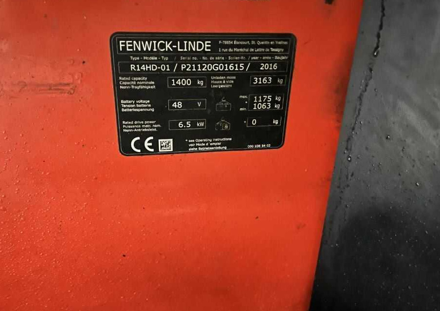 Linde R14HD - Reach truck: picture 1 Linde R14HD - Reach truck: picture 1