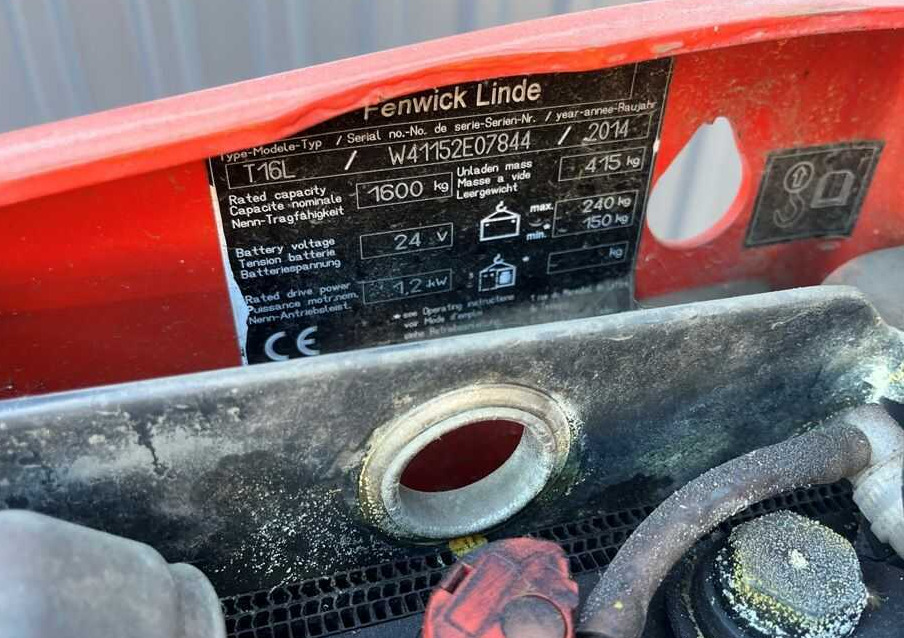 Pallet truck Linde T16L: picture 6