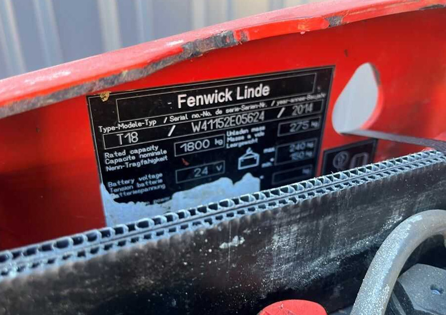 Linde T18 - Pallet truck: picture 5 Linde T18 - Pallet truck: picture 5
