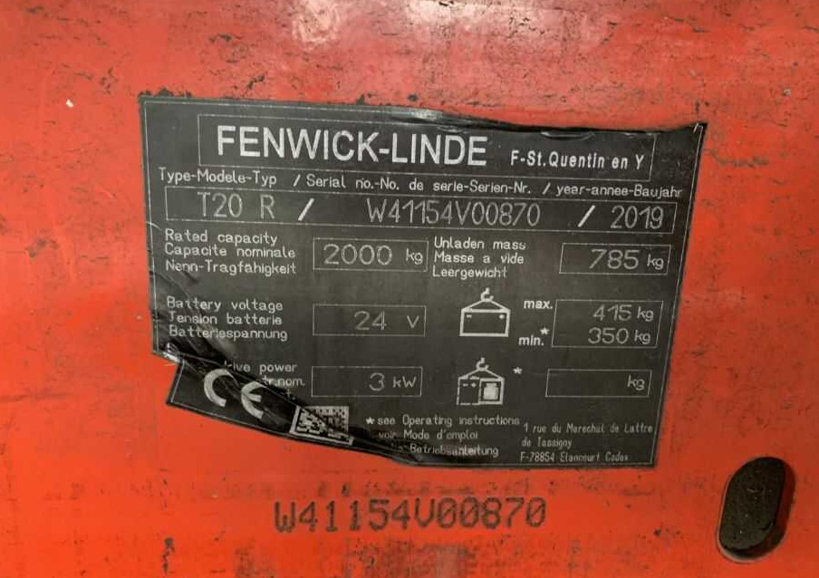 Linde T20R - Pallet truck: picture 4 Linde T20R - Pallet truck: picture 4