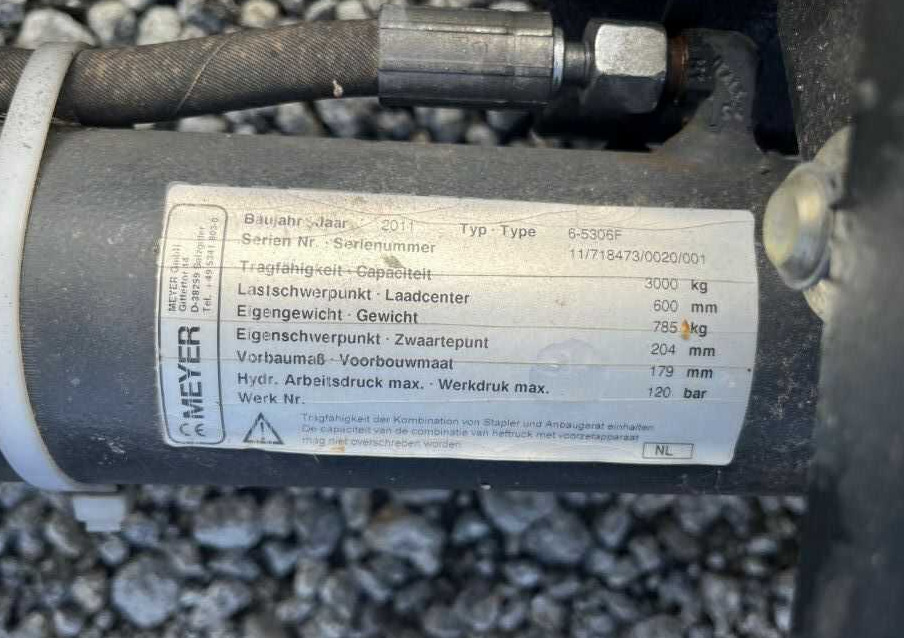 Meyer 6-5306F - Forks for Forklift: picture 2 Meyer 6-5306F - Forks for Forklift: picture 2