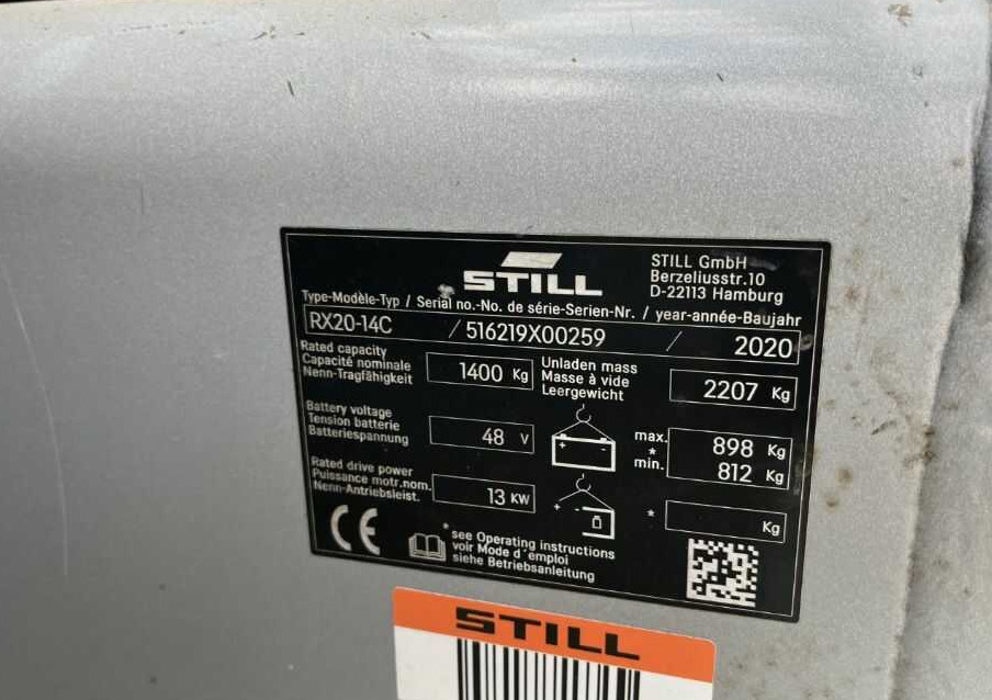 Still RX20-14 - Electric forklift: picture 4 Still RX20-14 - Electric forklift: picture 4